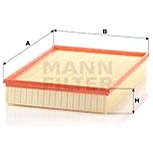 

MANN-FILTER C4312/1 pro vozy MERCEDES-BENZ;VW