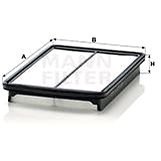 

MANN-FILTER C29019 pro vozy HYUNDAI;KIA