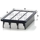 

MANN-FILTER C2735 pro vozy HYUNDAI