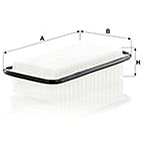 

MANN-FILTER C2513 pro vozy DAIHATSU;SUBARU;TOYOTA