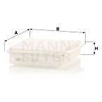 

MANN-FILTER C25654 pro vozy CITROËN;MITSUBISHI;PEUGEOT