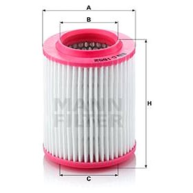 

MANN-FILTER C1652 pro vozy AUDI