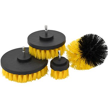 

COMPASS Kartáče sada 4ks 1/4" nástavec