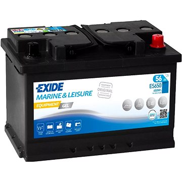

EXIDE EQUIPMENT GEL ES650, baterie 12V, 56Ah