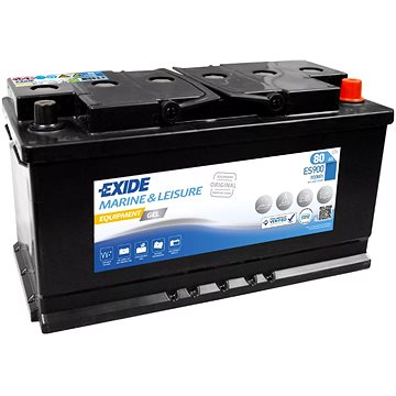 

EXIDE EQUIPMENT GEL ES900, baterie 12V, 80Ah