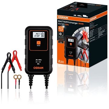 

OSRAM Chytrá 6A nabíječka baterií 6V, 12V