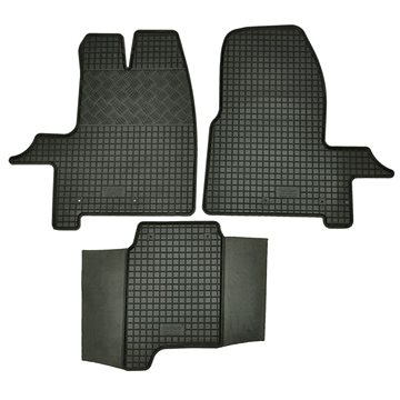 

RIGUM FORD Transit Custom 12- gumové koberečky černé (sada 3 ks)