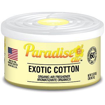 

Paradise Air Organic Air Freshener, vůně Exotic Cotton