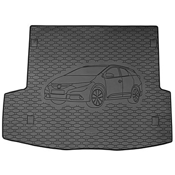 

ACI HONDA Civic 12-17 gumová vložka černá do kufru s ilustrací vozu (Kombi)