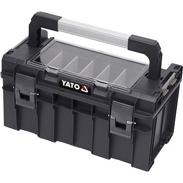 

YATO Box na nářadí plastový s organizérem 450x260x240mm YT-09183