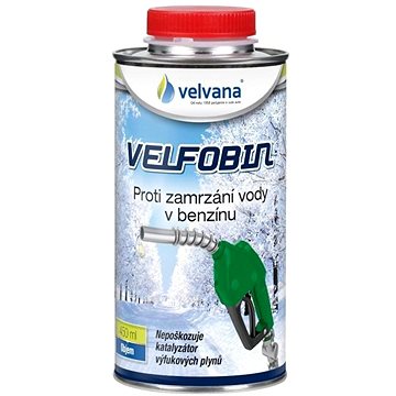

VELVANA Velfobin ošetření benzínu / proti zamrzání vody v benzinu - 450ml