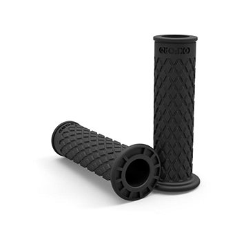 

Oxford gripy Retro, černá pryž, tvdost pryže medium, na řidítka o průměru 22 mm, pár