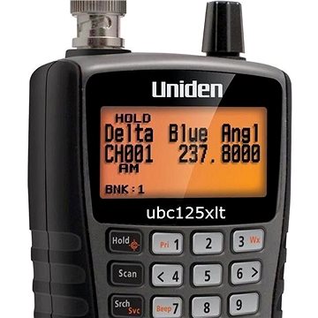 Uniden UBC 125 XLT ruční scanner - Radiostanice