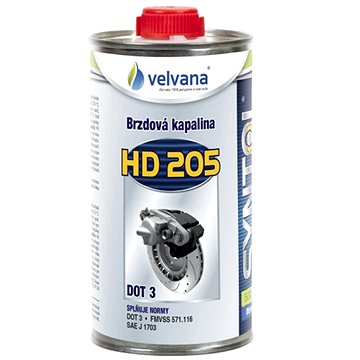 

VELVANA Brzdová kapalina Syntol HD205 DOT3 500ml