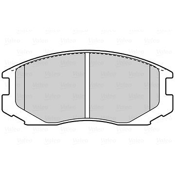 

VALEO Brzdové destičky 302212