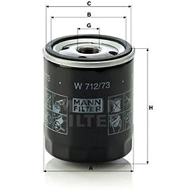 

MANN-FILTER W712/73