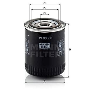 

MANN-FILTER W930/11
