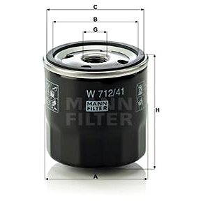 

MANN-FILTER W712/41