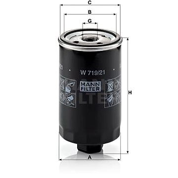 

MANN-FILTER W719/21