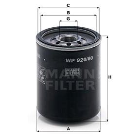 

MANN-FILTER WP920/80