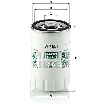 

MANN-FILTER W719/7