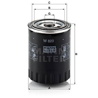

MANN-FILTER W820