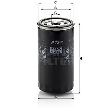 

MANN-FILTER W724/1