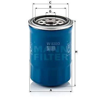 

MANN-FILTER W830/3
