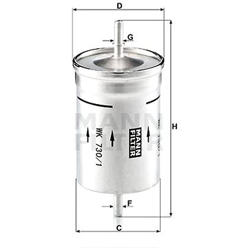

MANN-FILTER WK730/1