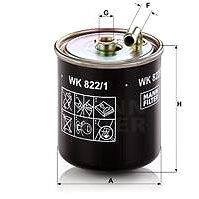 

MANN-FILTER WK822/1