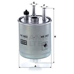 

MANN-FILTER WK9022