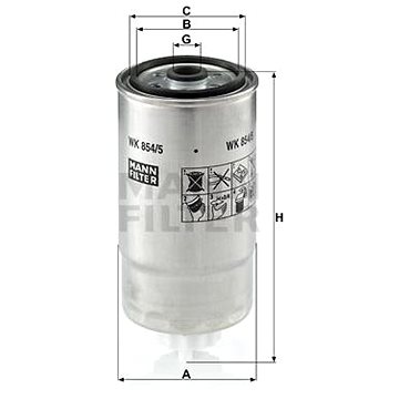 

MANN-FILTER WK854/5
