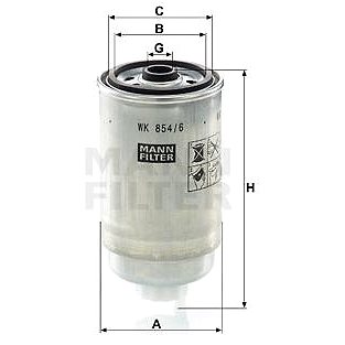 

MANN-FILTER WK854/6