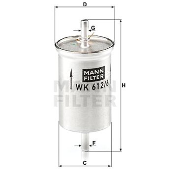 

MANN-FILTER WK612/6