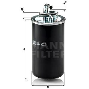 

MANN-FILTER WK722/1