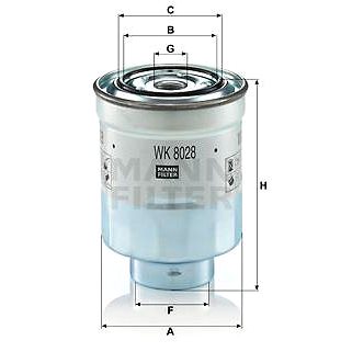 

MANN-FILTER WK8028z