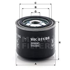 

MANN-FILTER WK811/86