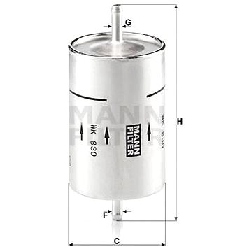 

MANN-FILTER WK830