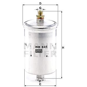 

MANN-FILTER WK845