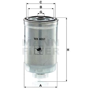 

MANN-FILTER WK8051