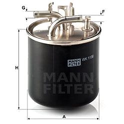 

MANN-FILTER WK1136