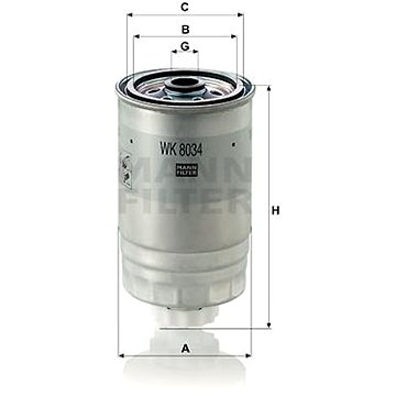 

MANN-FILTER WK8034