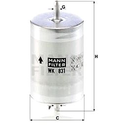 

MANN-FILTER WK831