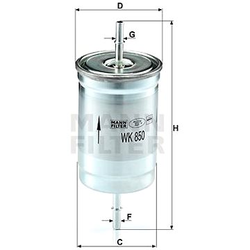 

MANN-FILTER WK850