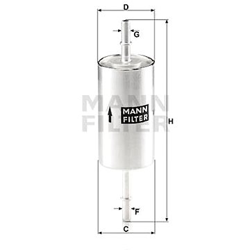 

MANN-FILTER WK512/1
