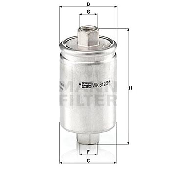 

MANN-FILTER WK612/2