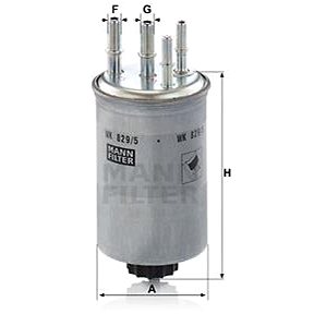 

MANN-FILTER WK829/5