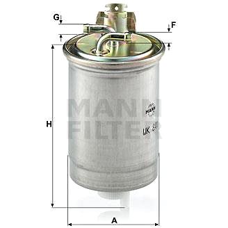 

MANN-FILTER WK841