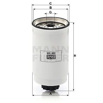

MANN-FILTER WK880