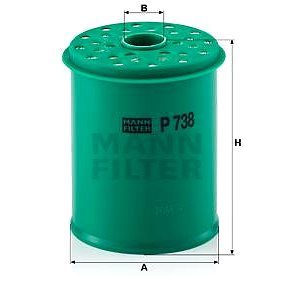 

MANN-FILTER P738x